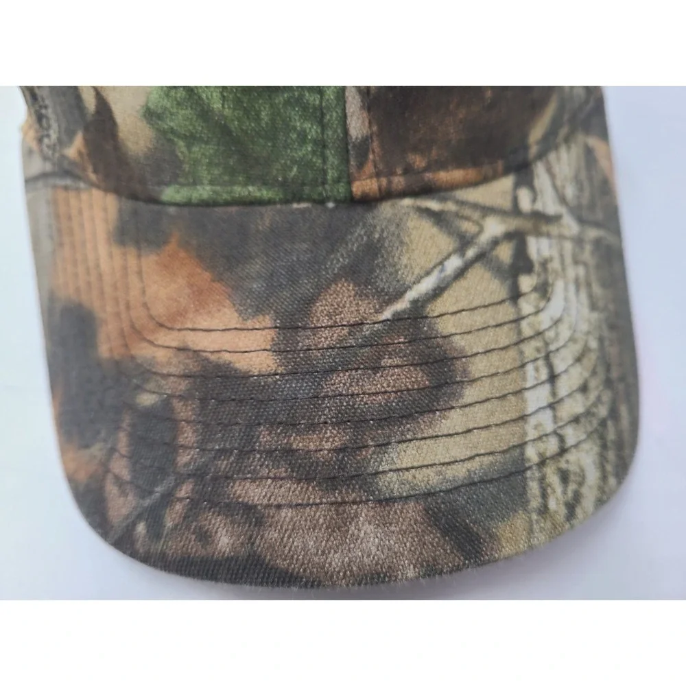 Vintage Dodge Ram Hemi Camo Drew Pearson Marketing Adjustable Hat‎ Cap Men Brown